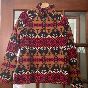 Like New Eddie Bauer Lightweight Quarter-zip Fleece Pullover